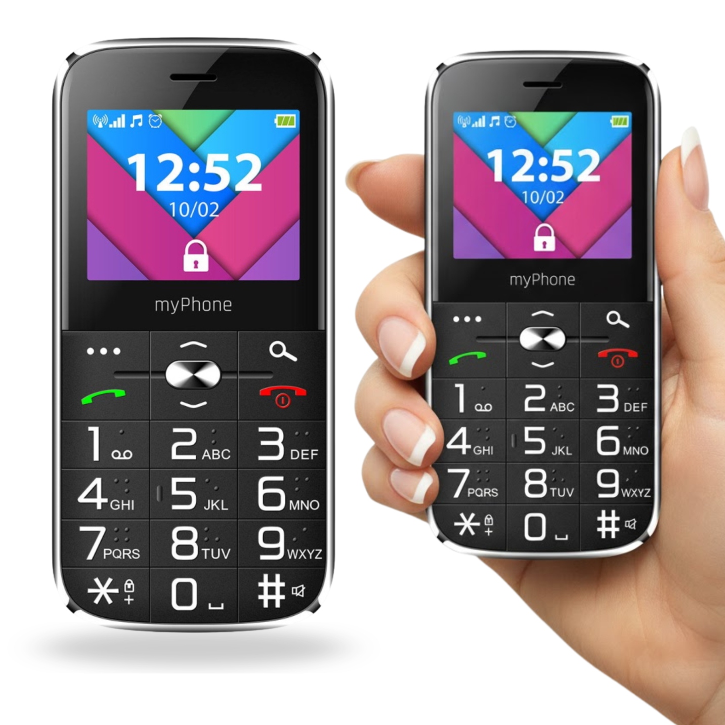 Telefon Komórkowy Myphone Halo C Z Klawiszami Dla Seniora Klasyczny