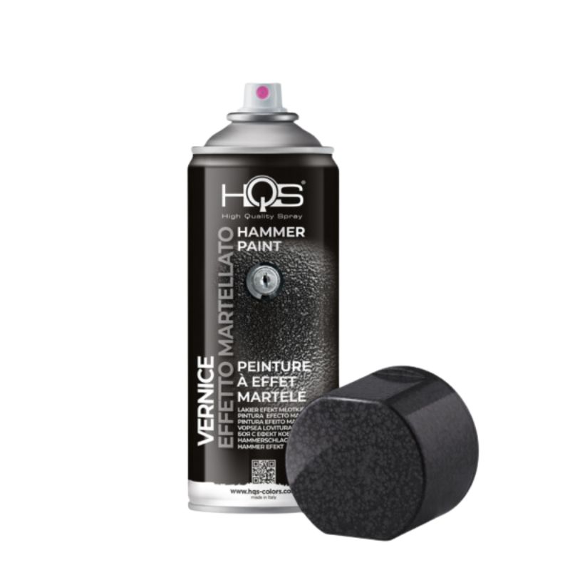 Lakier Spray Młotkowy Antracyt 400ML Hqs Włoska Jakość