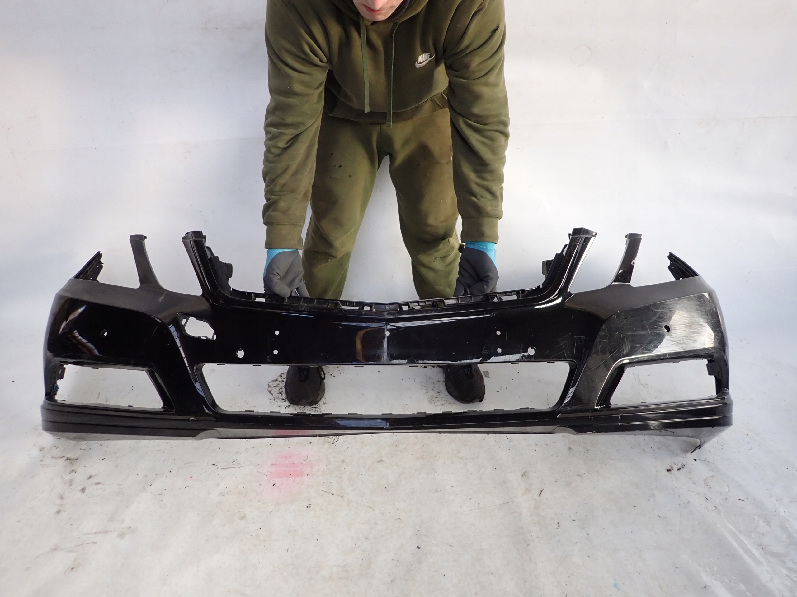 MERCEDES E-KLASA W212 CLASSIC 09-13 bumper front front PDC