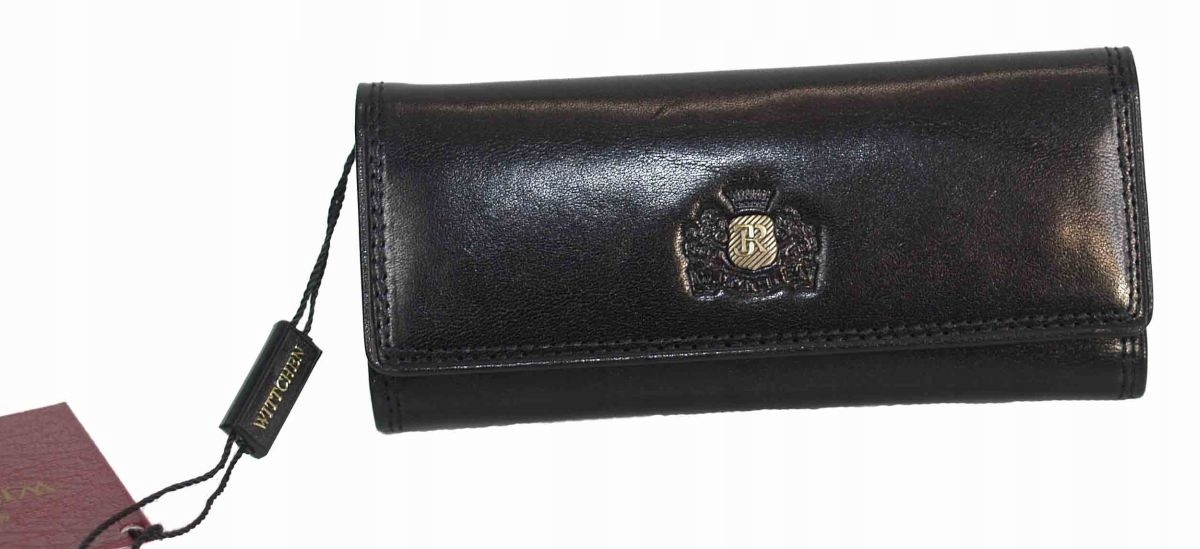 Wittchen 39-2-098 Dlouhé pouzdro na klíče Da Vinci, černé