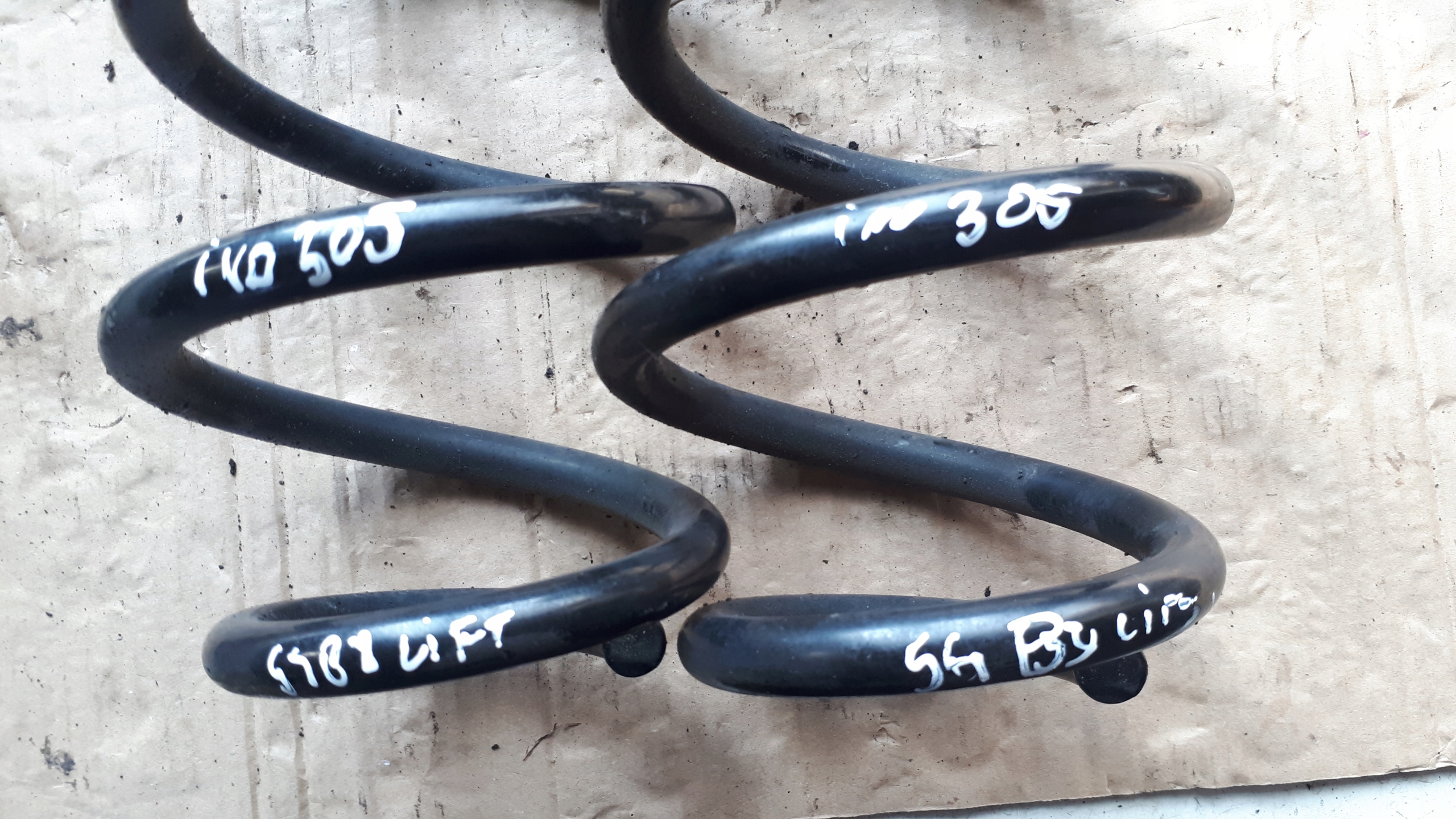 S4 B8 LIFT springs front front 3.0 TFSI 2X KPL
