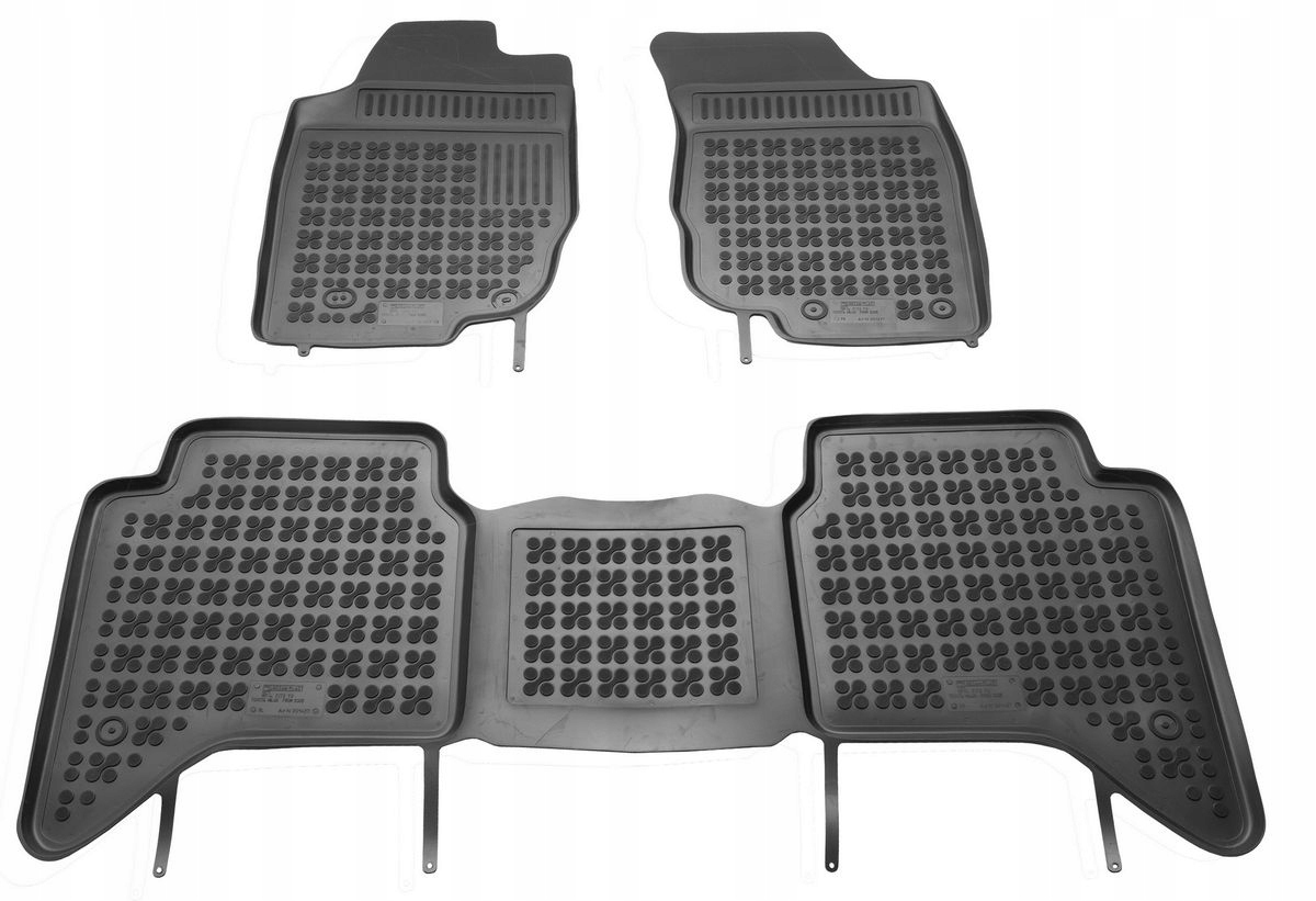 Gumové autokoberce Toyota Hilux, 2005-2015