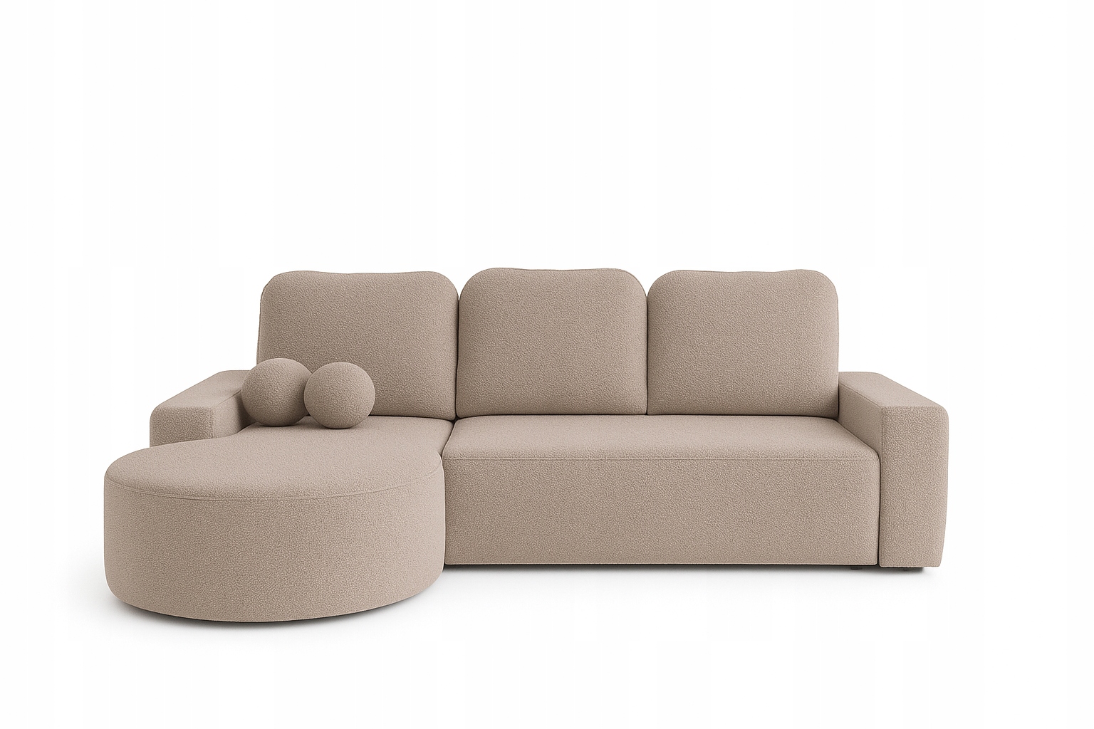 Rohová Sedací Souprava Wave Volné polštáře Spaní Područky