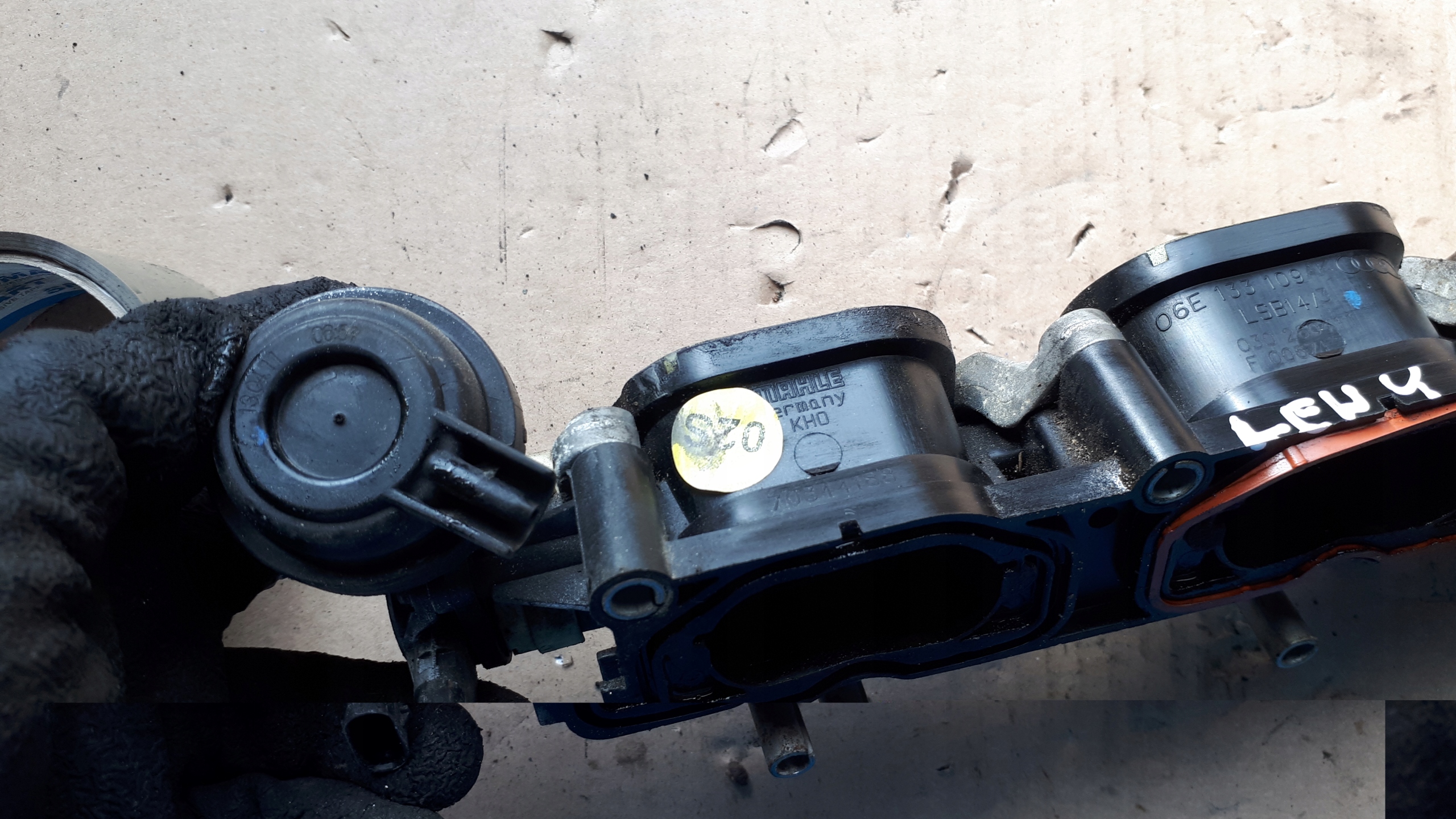 A6 C7 4G intake manifold left 3.0 TFSI S4 B8 S5 Q5