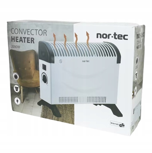 GRZEJNIK KONWEKTOROWY ELEKTRYCZNY FARELKA 2KW ZIMA Marka inna