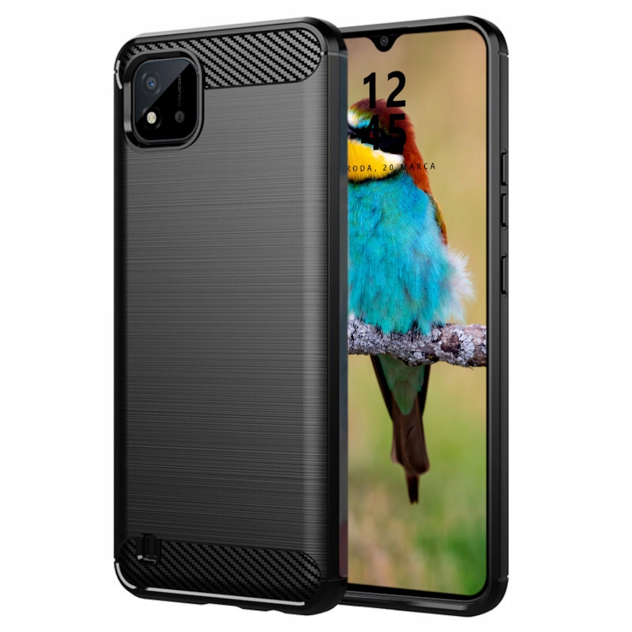 

Etui Pancerne Karbon Do Realme C11 2021 Szkło