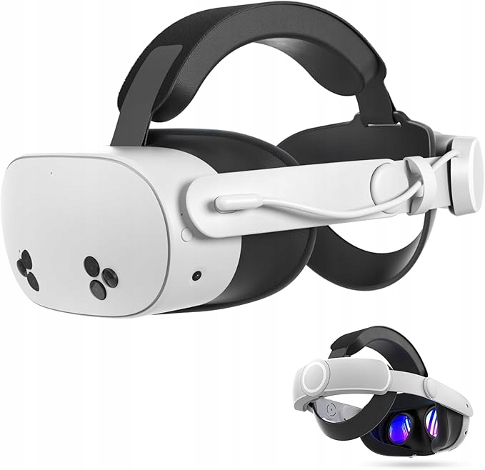 Pasek Akumulatorowy do Quest 3/3S Pasek na Głowę z Akumulatorem 6000 mAh