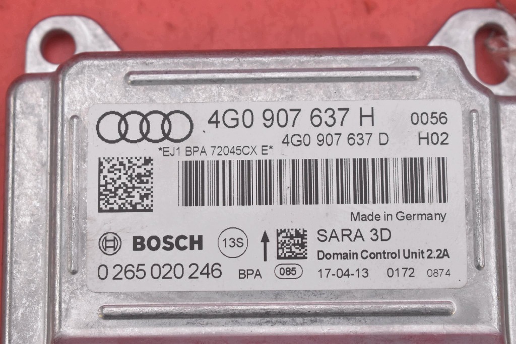 modulo SENSOR airbag airbag 4G0907637H AUDI A6 C7 10-14