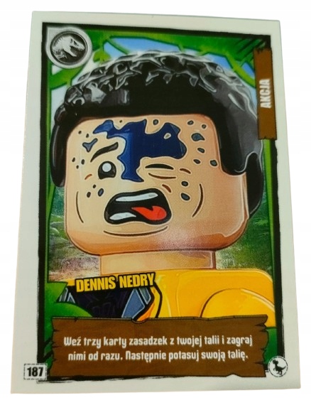Karta Lego Jurassic World Seria 3 Numer 187