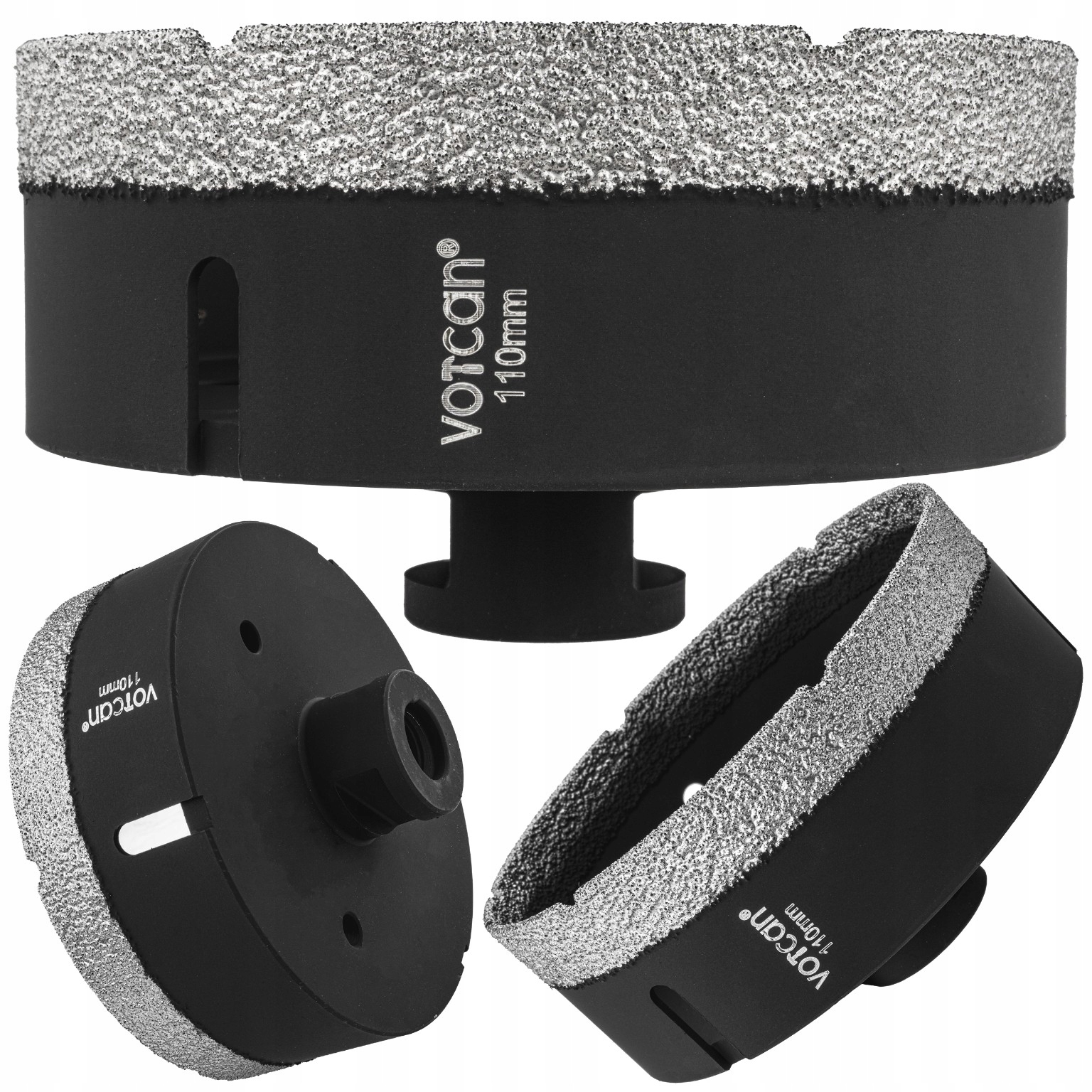 Wiertło Diamentowe Otwornica Koronka 110 MM Do Gresu Glazury Płytek M14 Pro