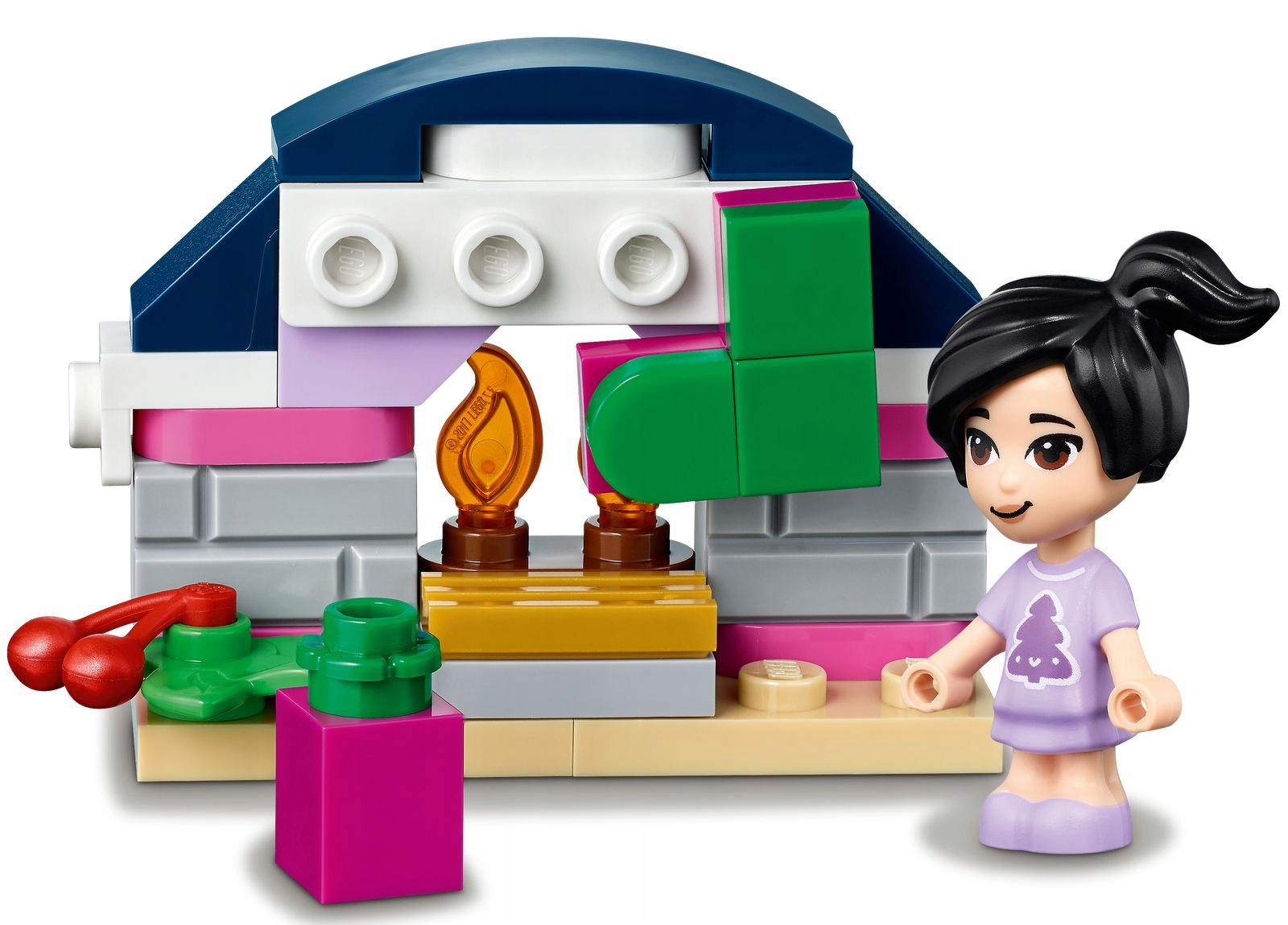 Адвент-календарь LEGO Friends 41690, 370 деталей, 5 микрокукол и игровое поле, от 6 лет — фото 7