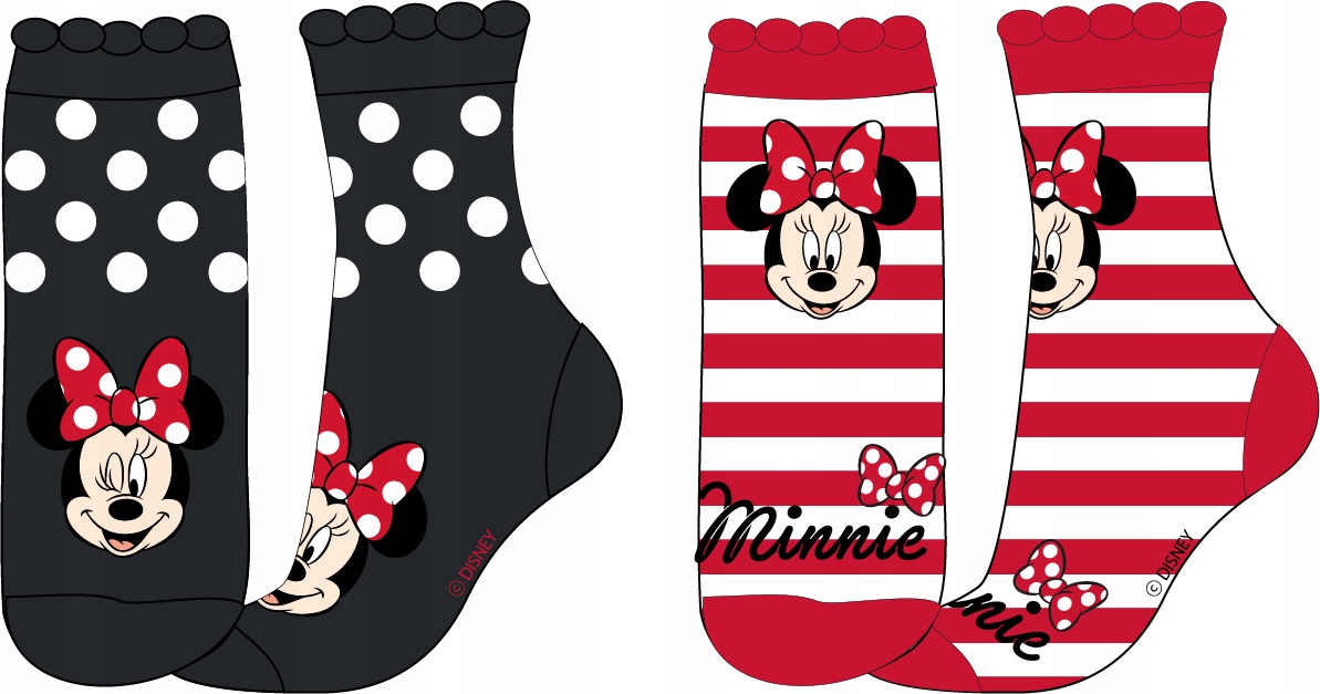 

Myszka Minnie Mini Skarpetki 23/26 2-pack
