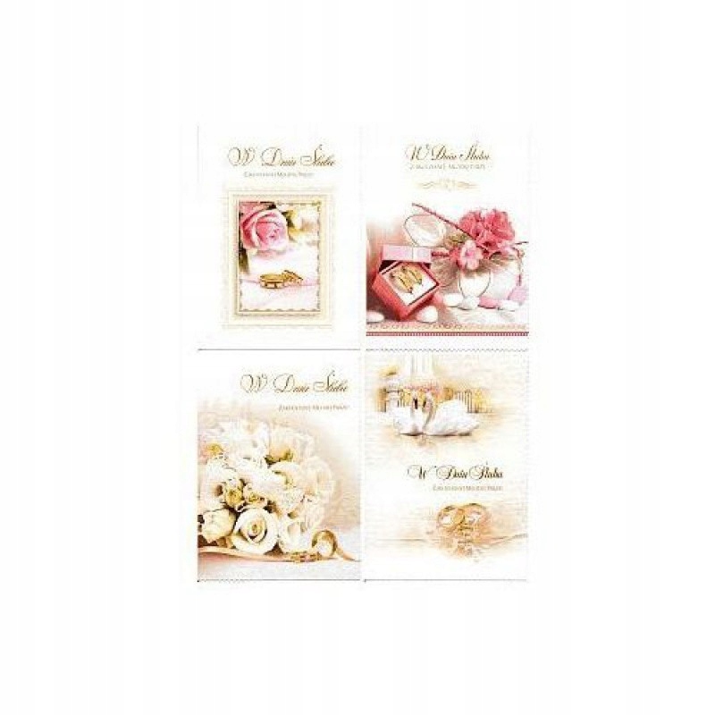 Ozdobne Karnety na Imieniny Urodziny Ślub ŁADNE!!