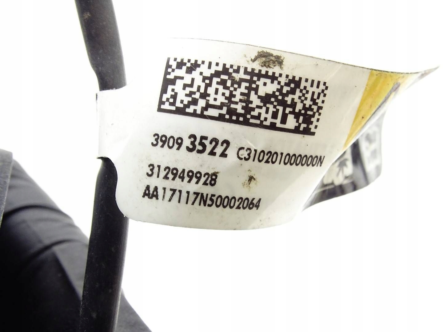 NABOJ PIROTECHNICZNY bonnets front front OPEL INSIGNIA II B 39093522