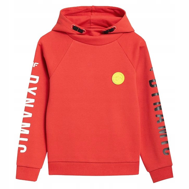 

Bluza bawełniana chłopięca 4F HJZ21-JBLM006 r.140