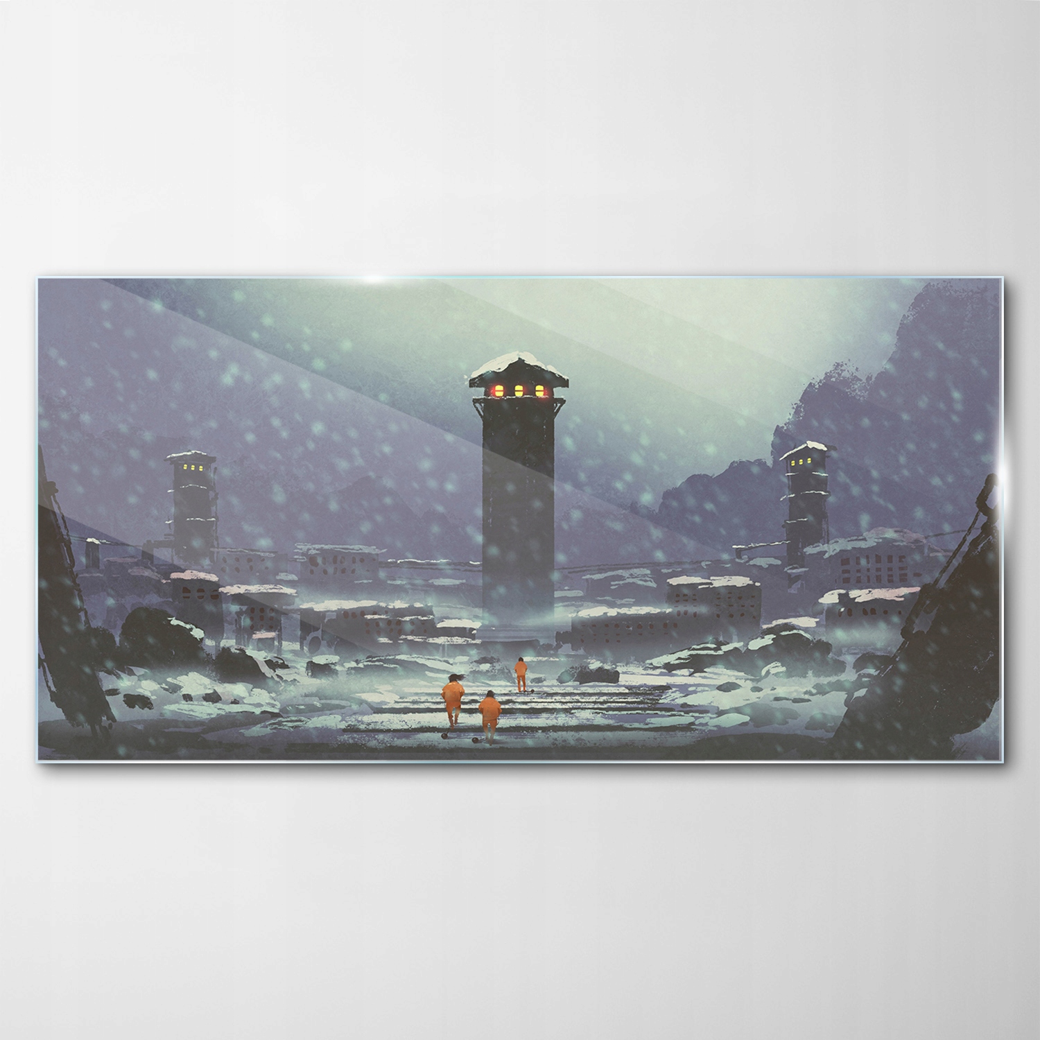 

Obraz na Szkle Dekor Więźniowie Więzienie 140x70