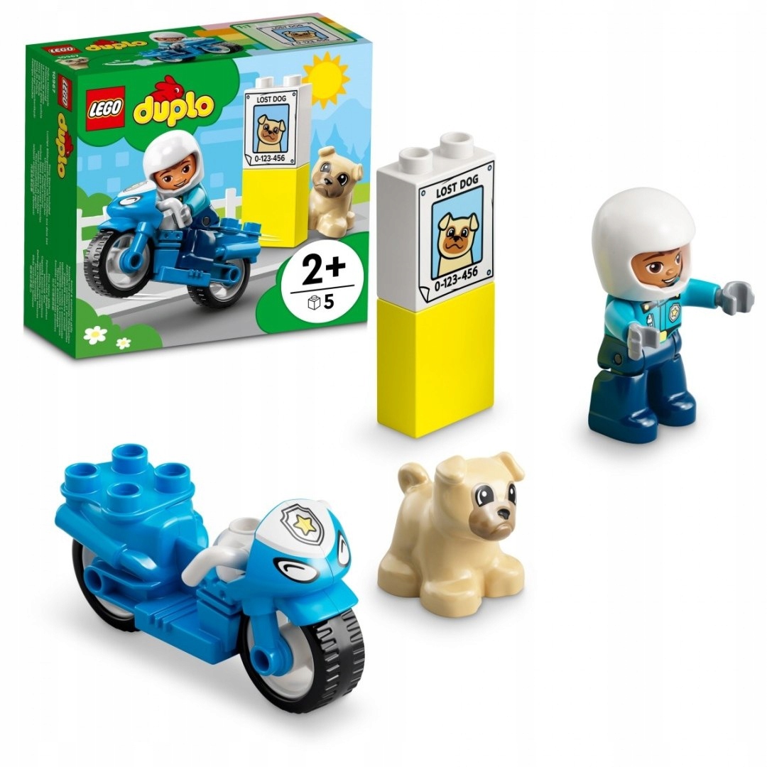 Lego Duplo Motocykl policyjny 10967