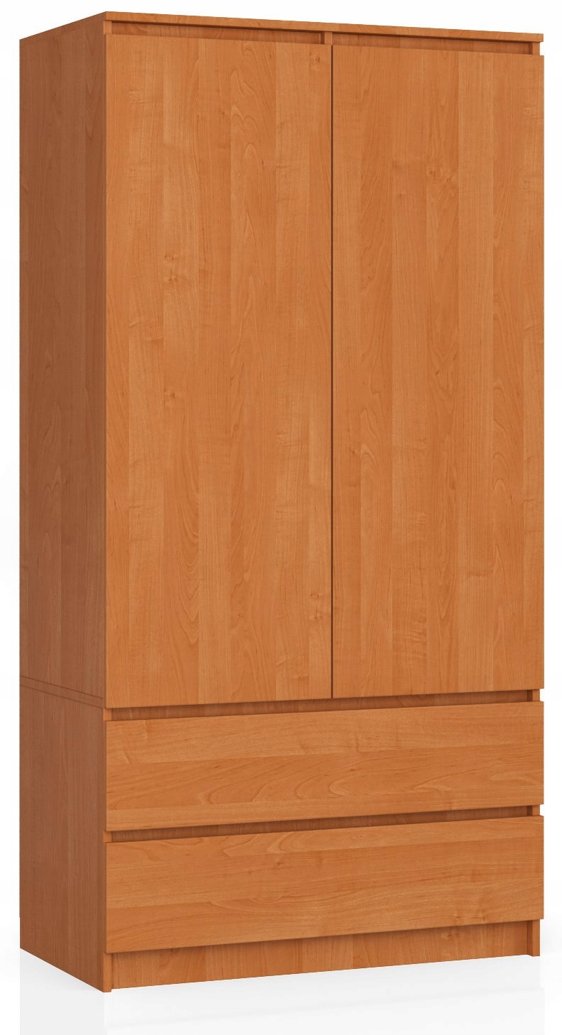 

Szafa dwudrzwiowa S90 olcha 90cm 2 szuflady drążek