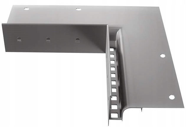 Vnitřní Roh 90 Stupňů Pro Systém Renoplast W30 Šedý Ral 7037