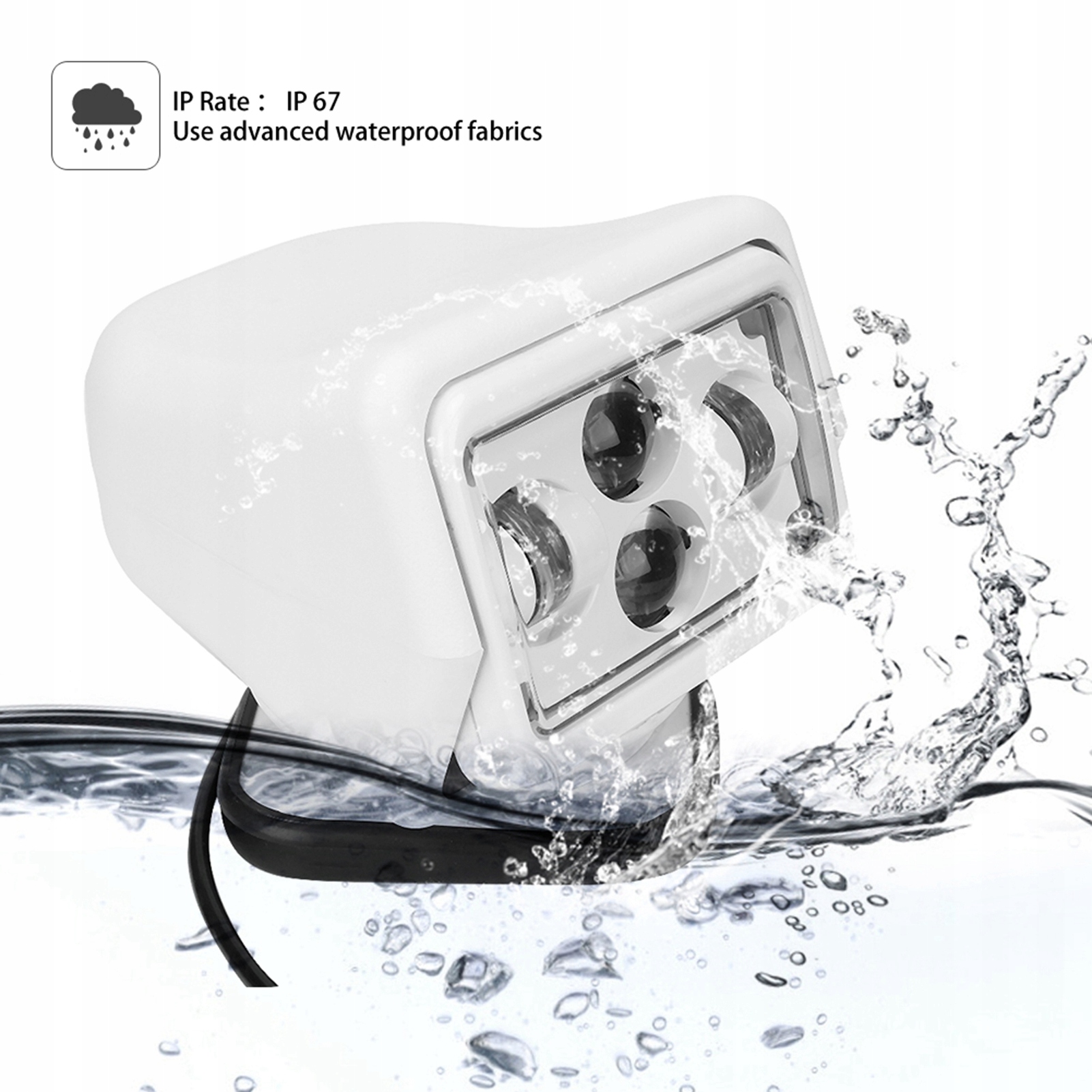 JACHTOWY ŚWIATŁO WYSZUKIWANIA 22CM*22CM Kod producenta 148208