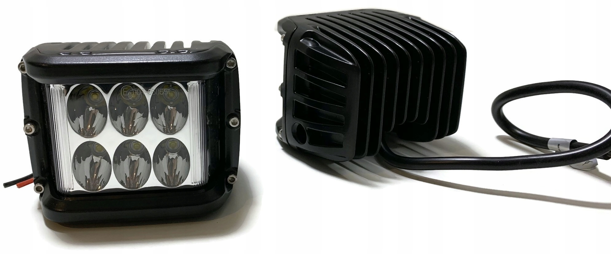 LAMPA ROBOCZA LED 2X CUBE CREE DOSWIETLENIE ZESTAW Shape rectangular