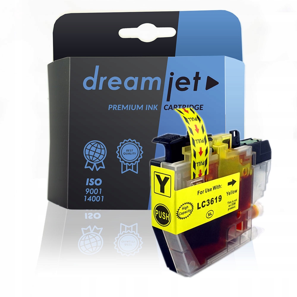 

Tusz żółty do Brother LC3619 XL MFCJ3590DW J3530DW