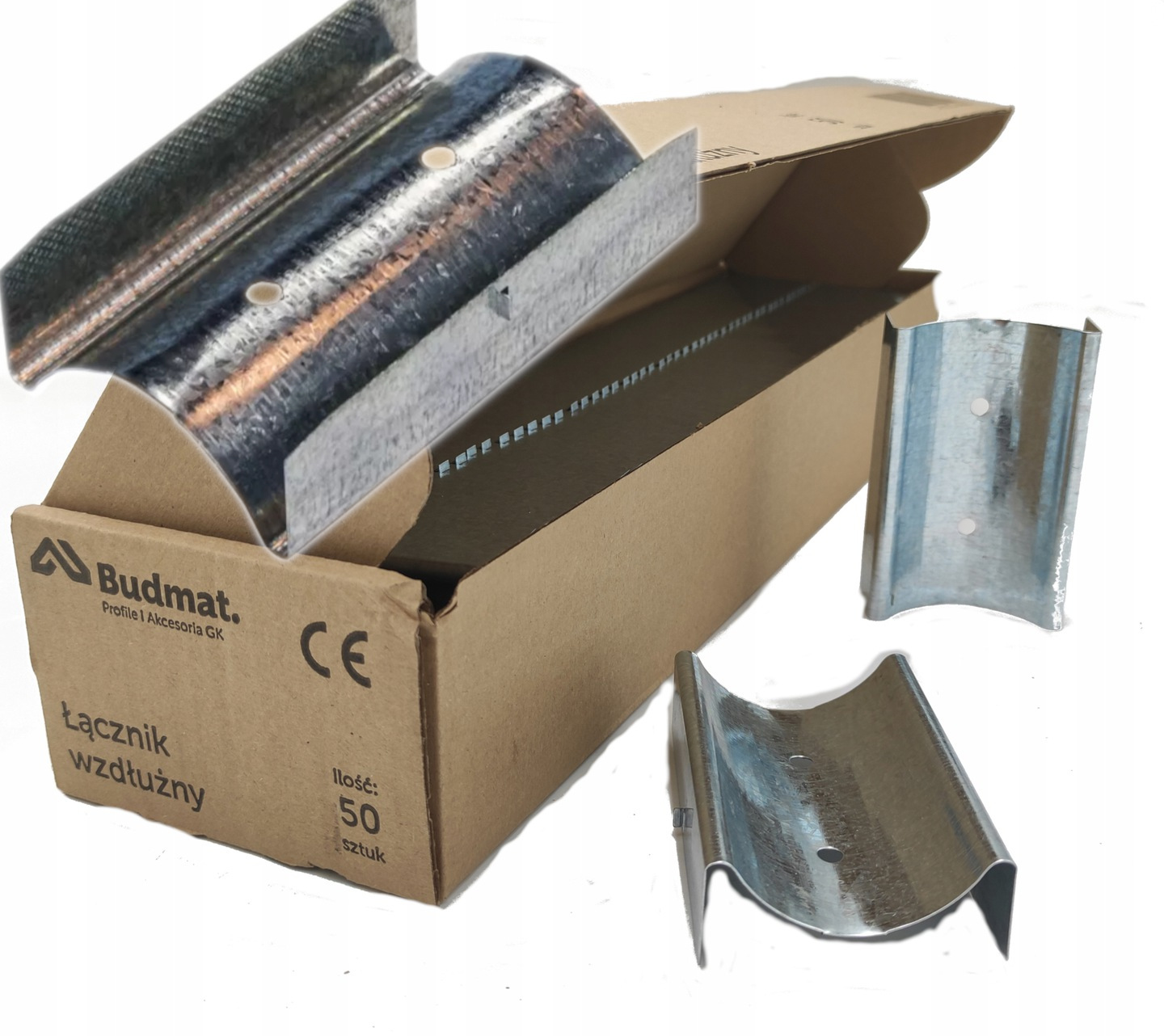 

Łącznik wzdłużny do profil CD 60 płyta Gk 100szt.