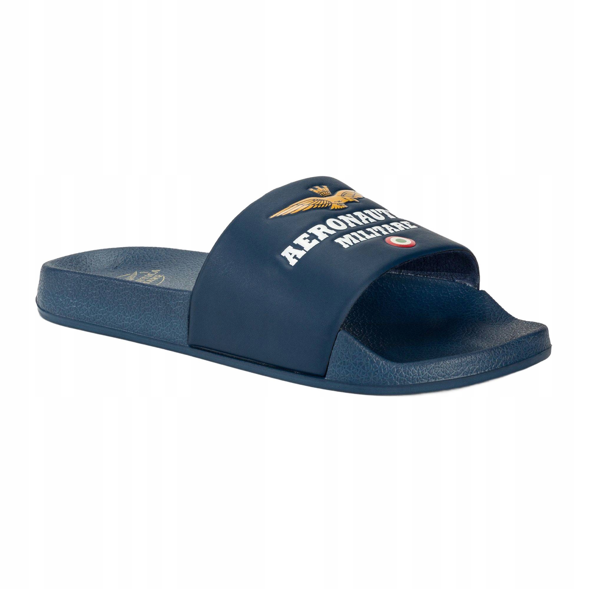 Klapki męskie Aeronautica Militare Beach blue 44 Eu
