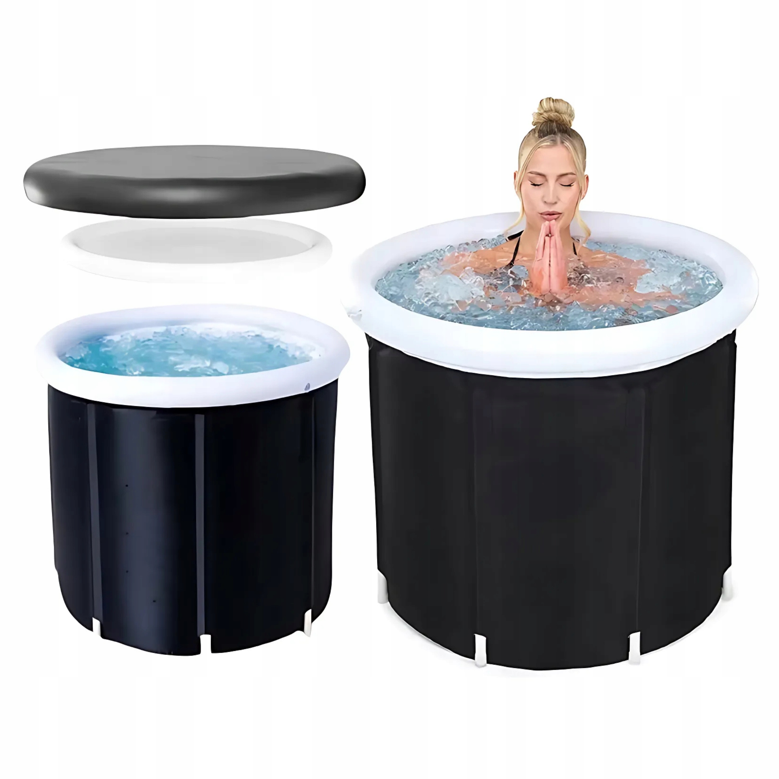 Ľadová Vodná Sudová Pokrievka Na Vaňu Na Kúpanie S Roštom WN-04