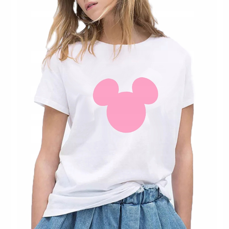 

Koszulka damska t-shirt z nadrukiem Myszki M