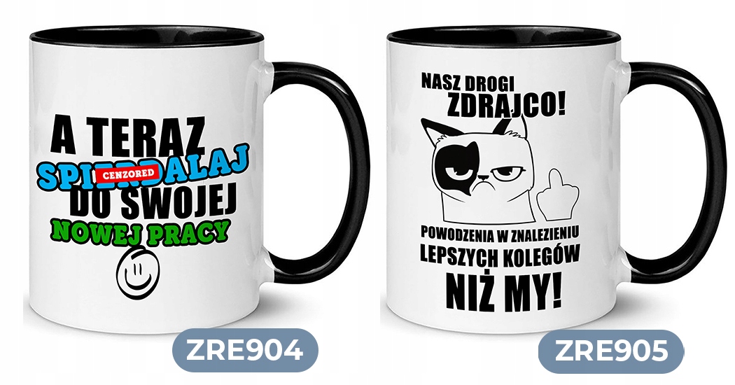 BÖGRE FÜL BELSŐ PIROS KOLLÉGANŐNEK AJÁNDÉK A MUNKAHELYRE BÚCSÚ WZ Termékcsalád KUBEK NA POŻEGNANIE KOLEGI Z PRACY