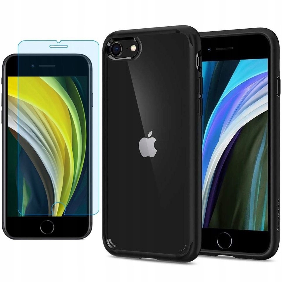 

Etui Szkło do Apple iPhone Se 2022, Spigen Hybrid