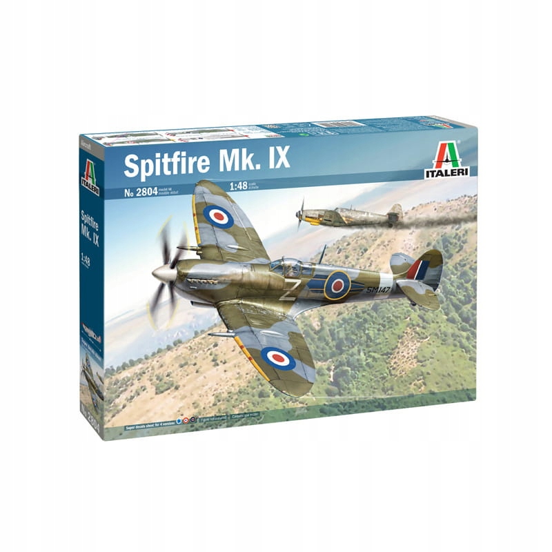 Spitfire Mk. IX, Italeri 2804 1:48