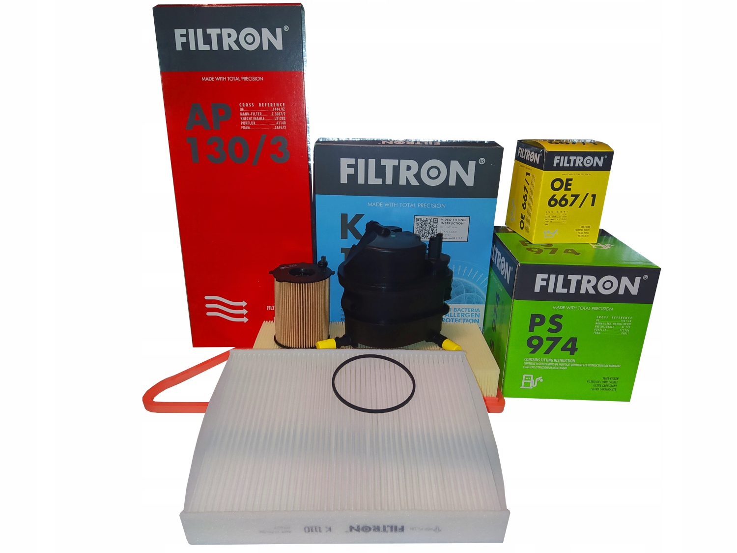 

Filtron Zestaw Filtrów do Ford Fusion Ju 1,4 TDCi