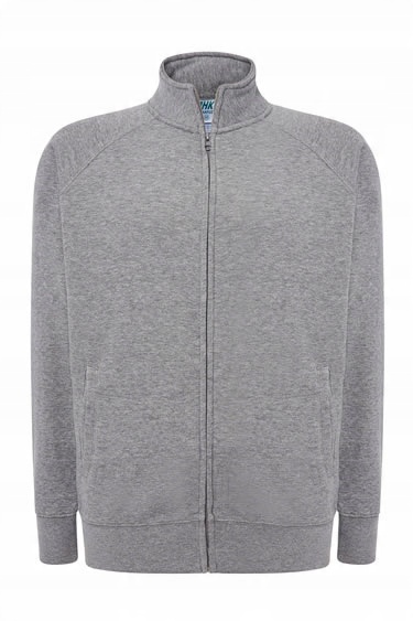 

Bluza Męska Rozpinana Bez Kaptura Melange XXL