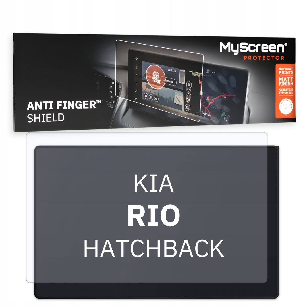 Matná fólie pro Kia Rio Hatchback 2020 8" MyScreen Anti Finger