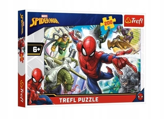 

Puzzle 200 El. Trefl Spiderman Urodzony Bohater
