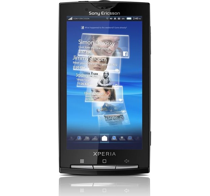 fab. nový Sony Ericsson XPERIA X10 ( X10i ) Sensuous Black