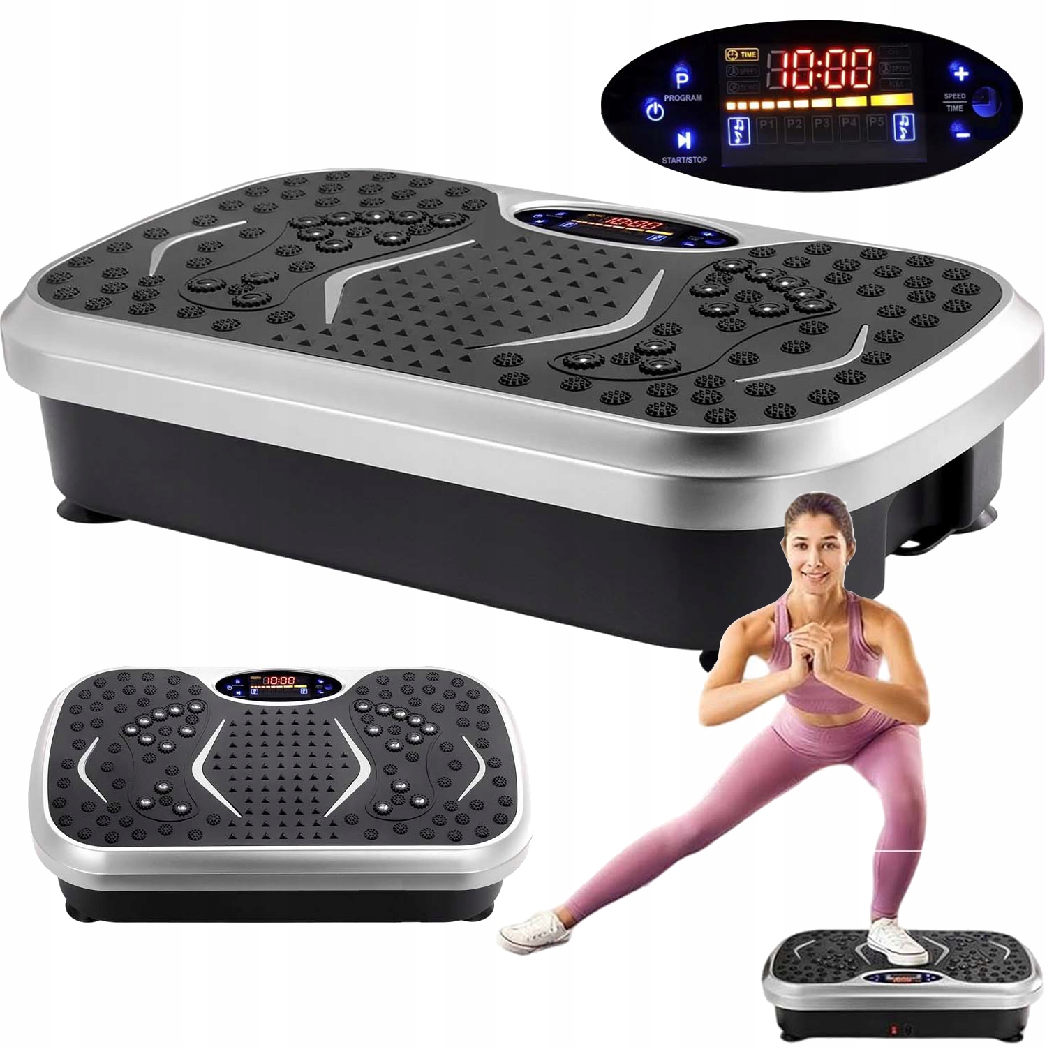 200 W Elektrická Vibrační Plošina S 99 Úrovněmi Intenzity
