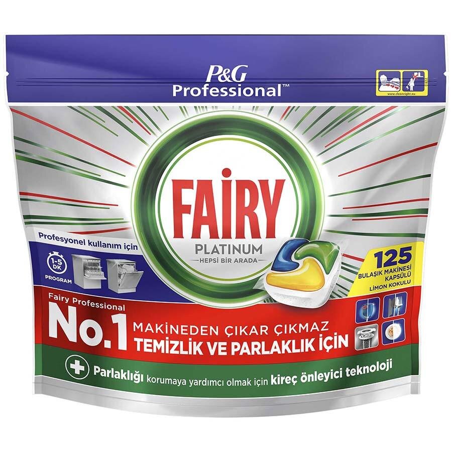 Fairy Platinum Pro Kapsle do myčky nádobí 125 Kusů