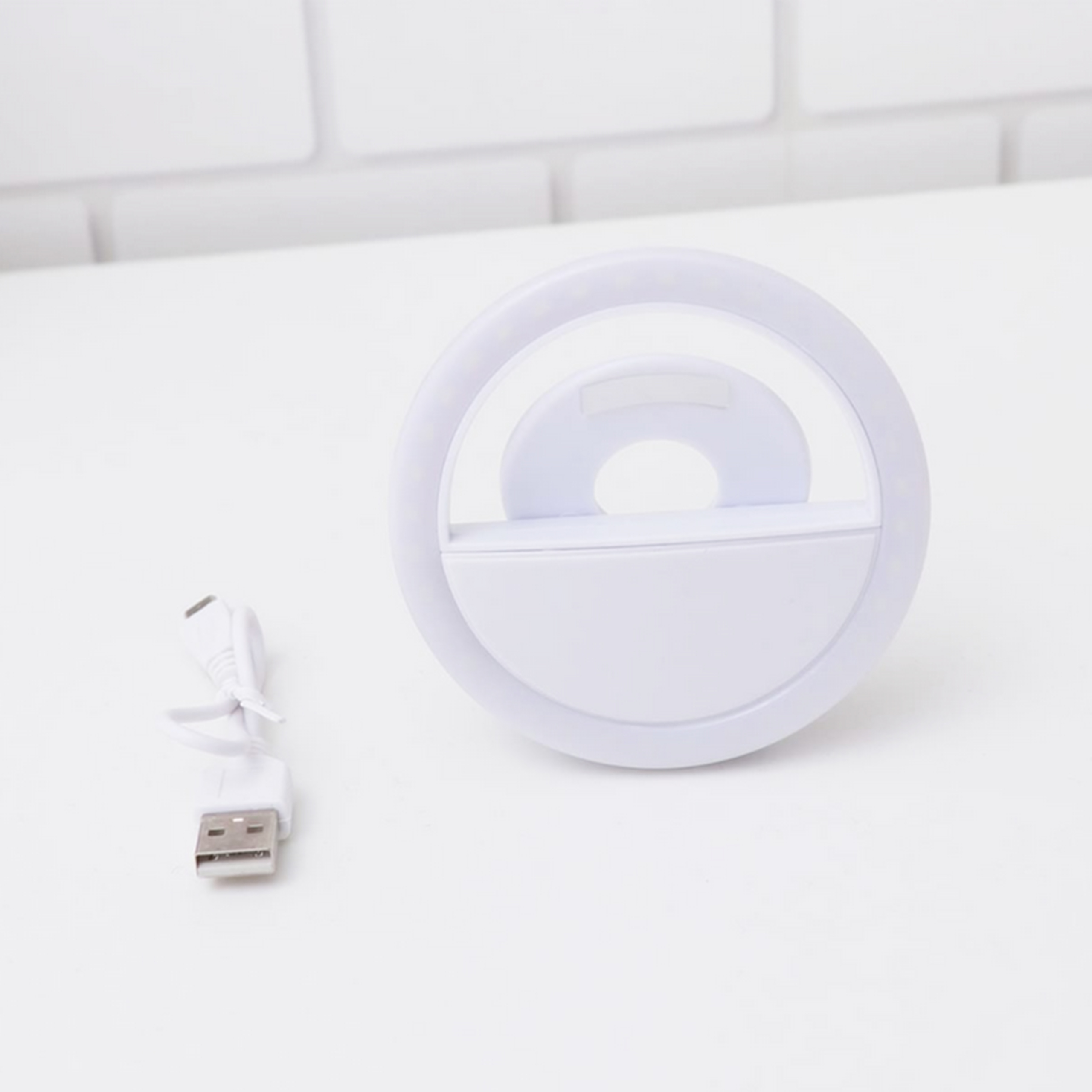 LAMPA SELFIE NA TELEFON TABLET PIERŚCIENIOWA LED RING DO ROBIENIA ZDJĘĆ Kod producenta AK-10101