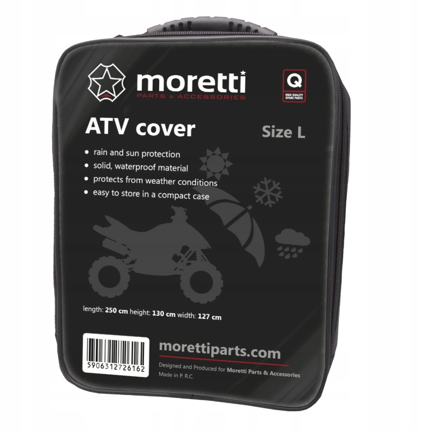 КРИШКА БРЕЗЕНТУ AQUATEX ДЛЯ QUAD ATV BUGGY L