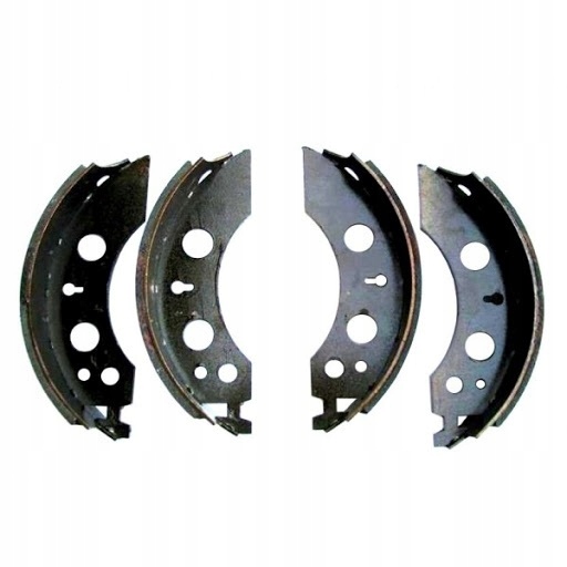 ГАЛЬМІВНІ КОЛОДКИ НАКЛАДКИ КОЛОДКИ ВІСЬ AL-KO 200X50