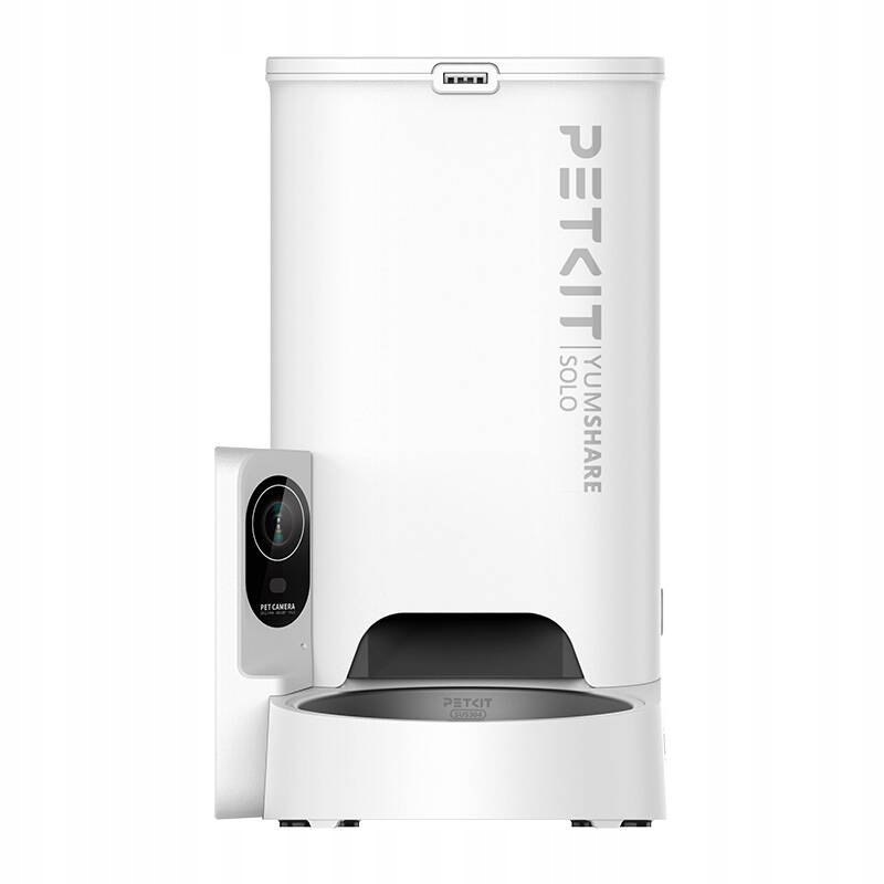 Levně Automat na krmení z plastu Petkit bílý 3 l