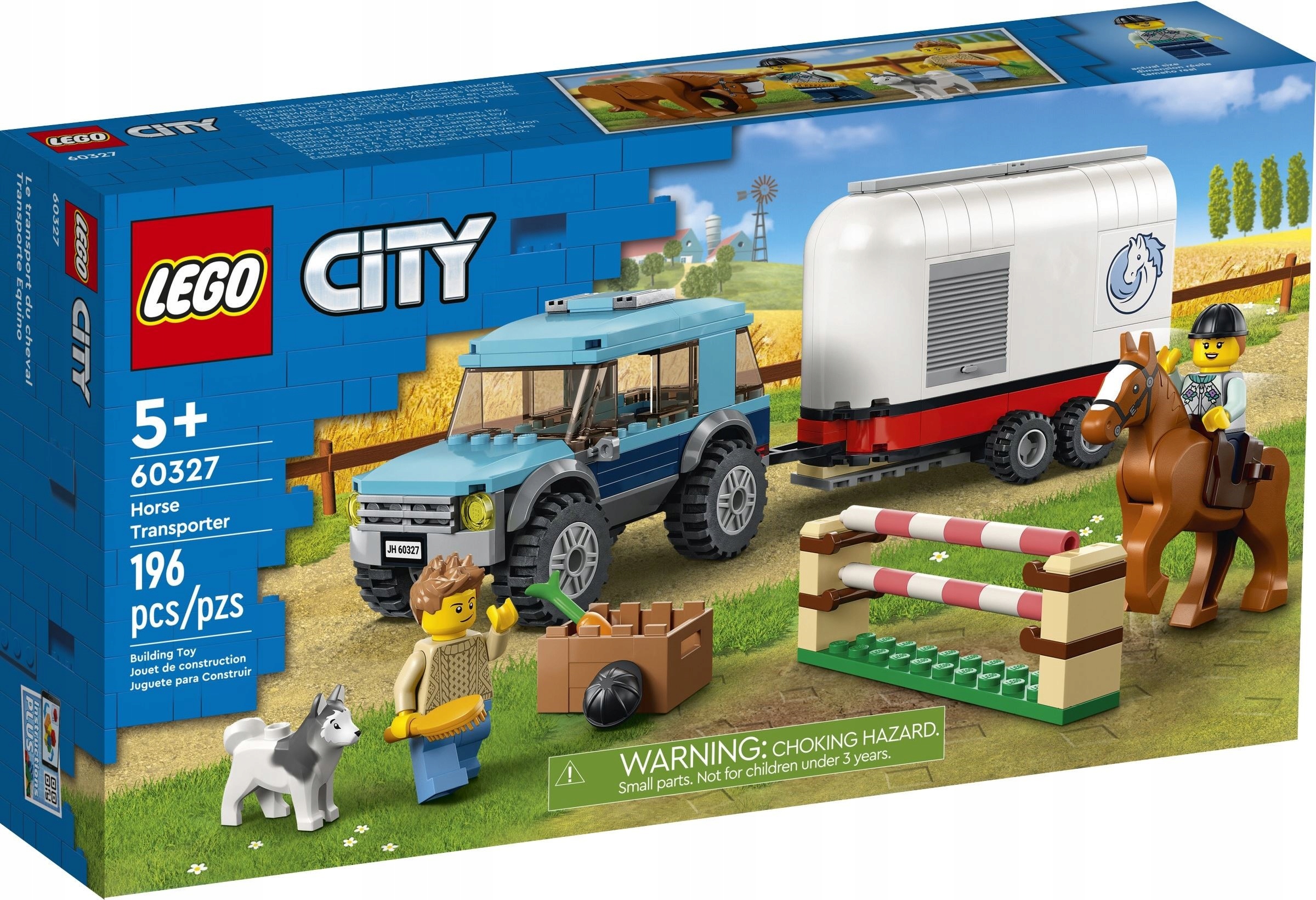 

Lego 60327 City Przyczepa Do Przewozu Koni