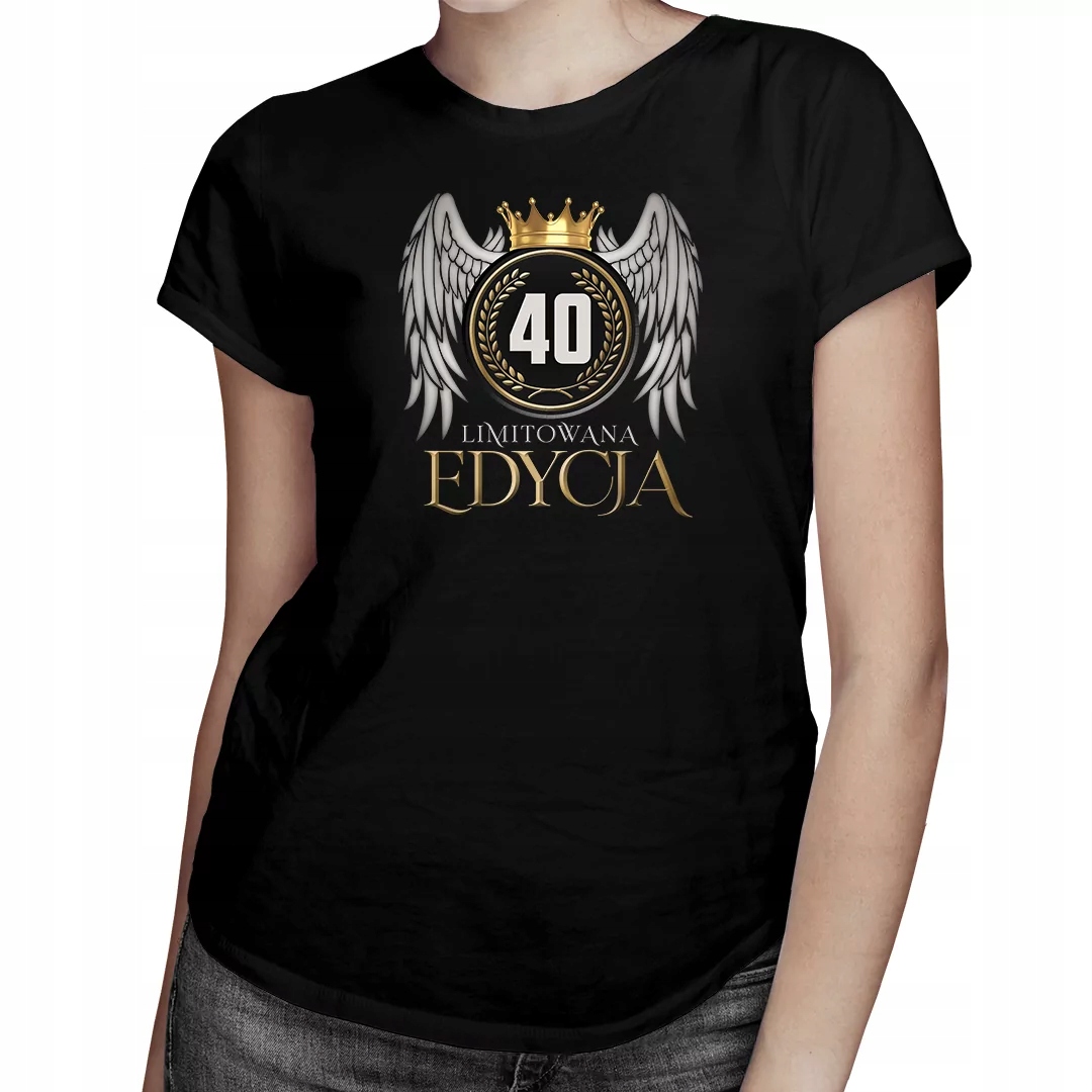 

Limitowana edycja 40 lat koszulka dla niej