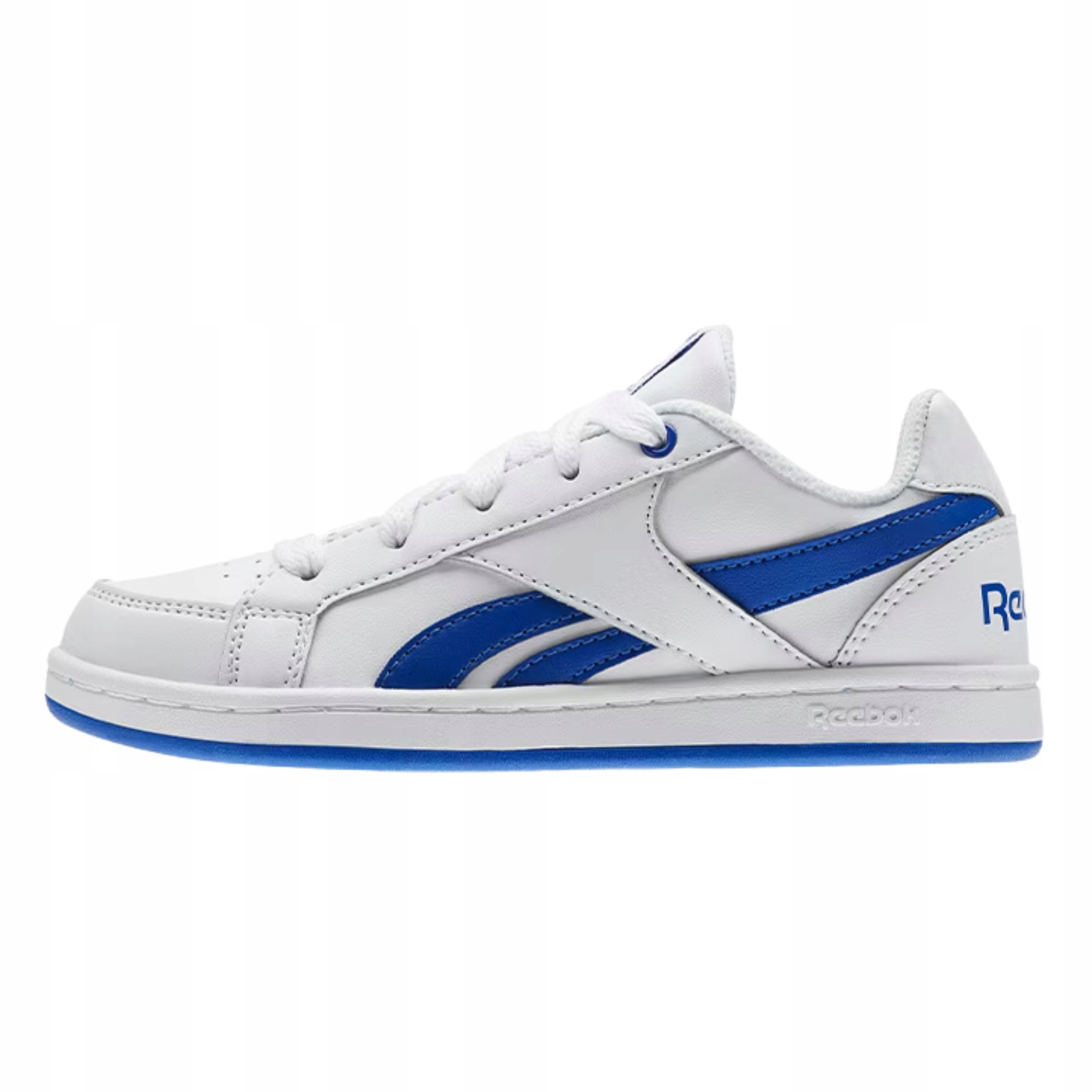 Młodzieżowe buty sportowe biało-niebieskie Reebok Royal Prime 34,5