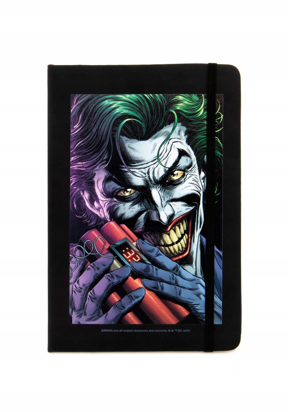 

Notes A5 w kratkę DC Joker Dynamite gumka 96k