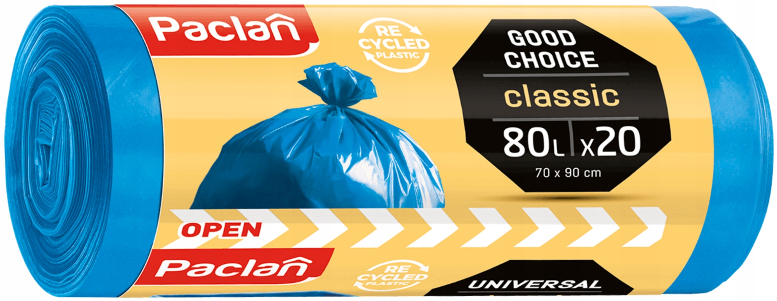 

Paclan Worki Na Smieci Classic 80L 20 Szt