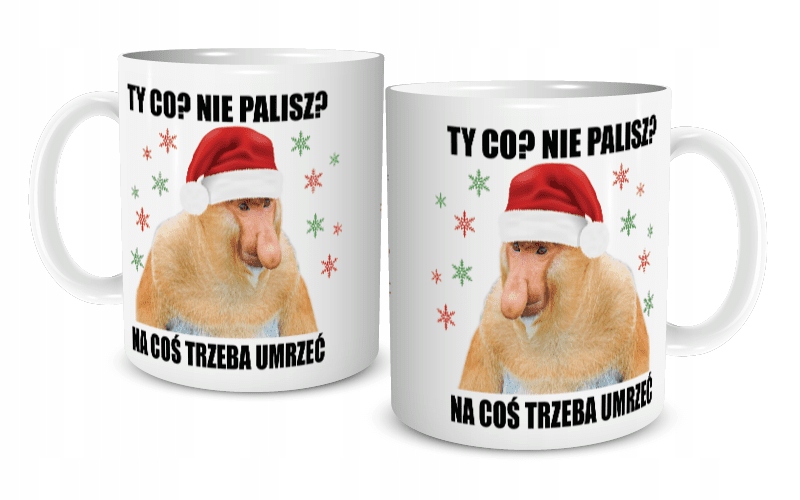

Kubek Świąteczny Janusz Nosacz Nie Palisz